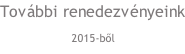 További renedezvényeink 2015-ből